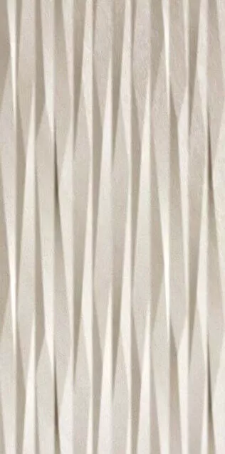Декор Atlas Concorde Brave Wall & Floor Design 3D Blade Gypsum, 40x80, под камень, бежевый, рельефный