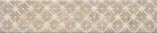 Декор Kerama Marazzi Брюссель 1 матовый, 6x28.5, под камень, бежевый, матовый