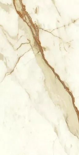 Настенная плитка Atlas Concorde Marvel Shine Calacatta Imperiale  Shiny, 40x80, под мрамор, белая, глянцевая