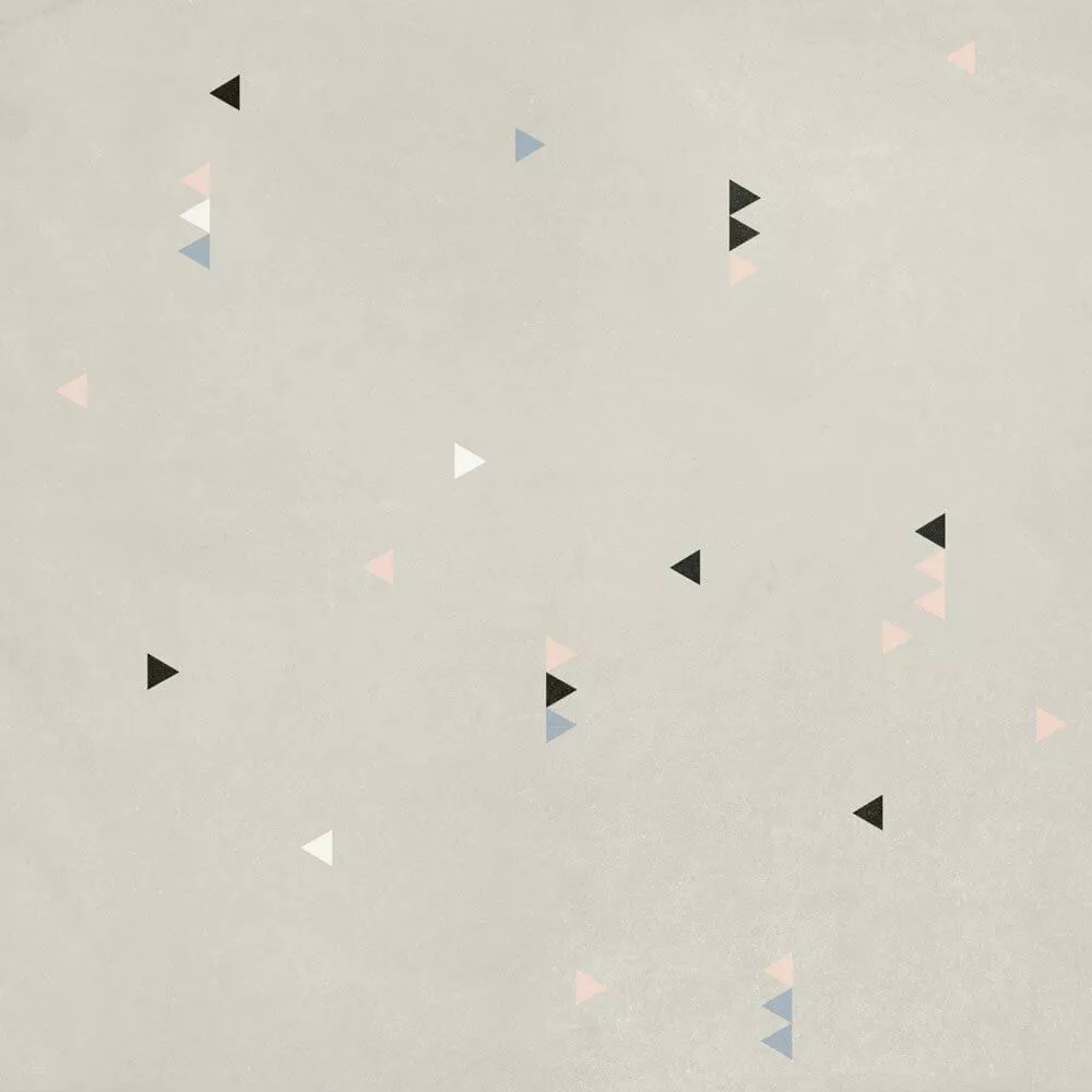Керамогранит 41zero42 Futura Triangles, 15x15, геометрия, бежевый, матовый