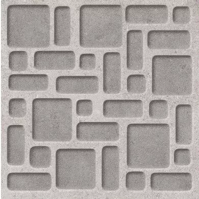 Декор Sant'Agostino Highstone Decor Cold 6060, 60x60, под бетон, серый, матовый
