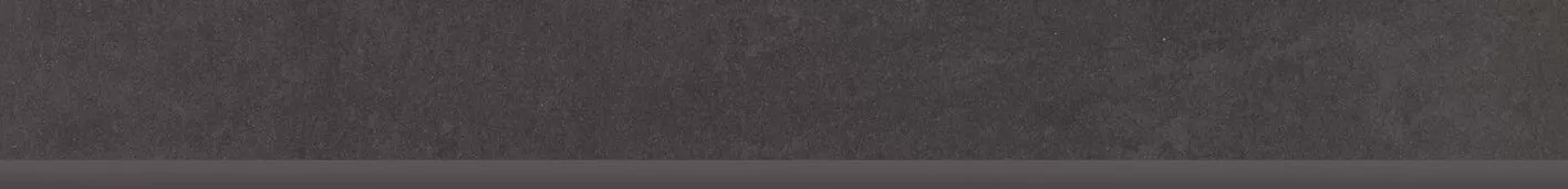Керамогранит Paradyz Doblo Nero Cokol Poler, 7.2x59.8, под бетон, антрацит, полированный