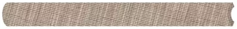 Спецэлемент Sant'Agostino Tailorart Quarter Round Taupe, 1.5x30, под текстиль, бежевый, матовый