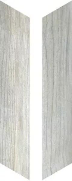 Керамогранит RHS-Rondine Woodie Blue Chevron, 7.5x45, под дерево, серый, матовый