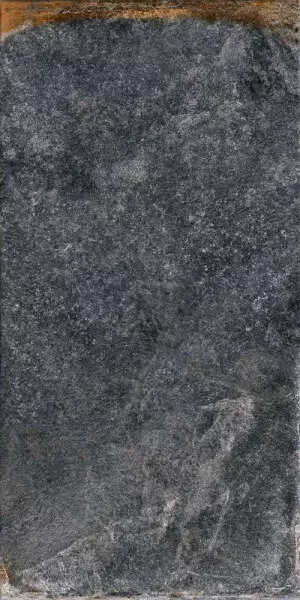 Керамогранит Metropol Iconic Oxido, 60x120, под камень, чёрный, матовый