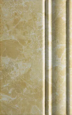 Бордюр Saloni Talisman Z.Talisman Crema, 20x31, под мрамор, бежевый, матовый