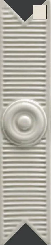 Бордюр Ceramica Grazia New Classic Urbe  Agave, 5.5x26, под обои, бежевый, глянцевый