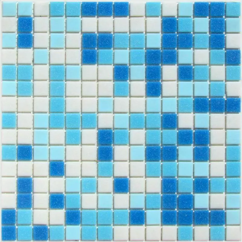 Мозаика Bonaparte Mosaics Aqua 200, 32.7x32.7, моноколор, мультиколор, матовая