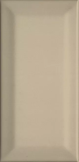 Настенная плитка Kerama Marazzi Клемансо Граньяно беж тёмный грань, 7.4x15, метро/кабанчик, бежевая, глянцевая