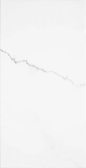 Настенная плитка Saloni Corinto Blanco, 31x60, под мрамор, белая, глянцевая