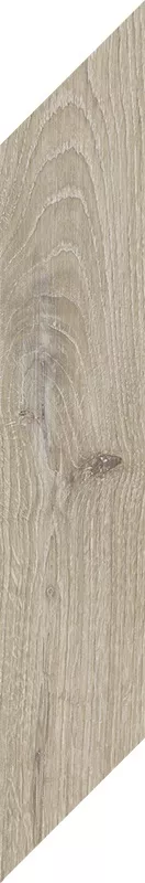 Керамогранит Paradyz Heartwood Cardamon Chevron Prawy, 19.8x179.8, под дерево, серый, матовый