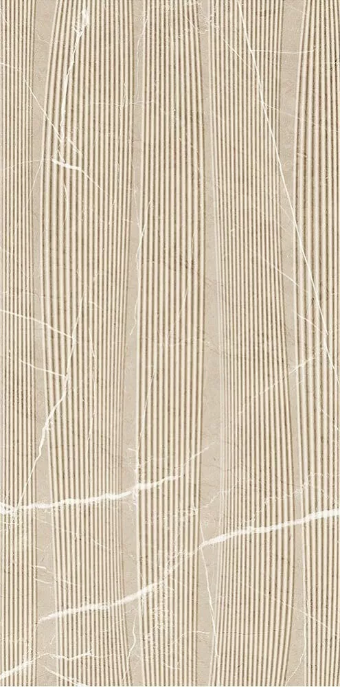 Декор Century Medley Optic Violin Naturale, 60x120, под мрамор, серый, рельефный