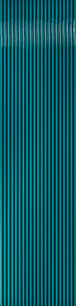 Настенная плитка Amadis Fine Tiles Stripes Zafiro Crackle, 6.5x26.1, кракелюр, синяя, глянцевая