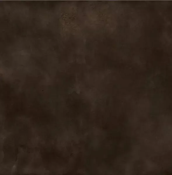 Керамогранит Ariostea Ultra Resine Ebano Soft, 100x100, под бетон, коричневый, матовый