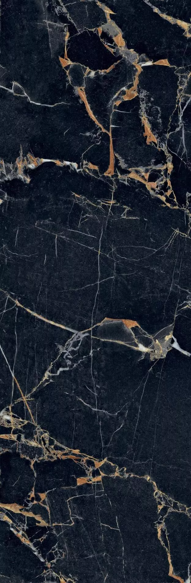 Керамогранит ABK Sensi Signoria Port Gold Soft, 120x280, под мрамор, чёрный, матовый