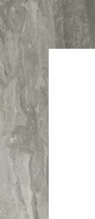 Ступень угловая APE Orobico Remate Dcha. Grigio правая, 3.2x33, под оникс, серая, матовая