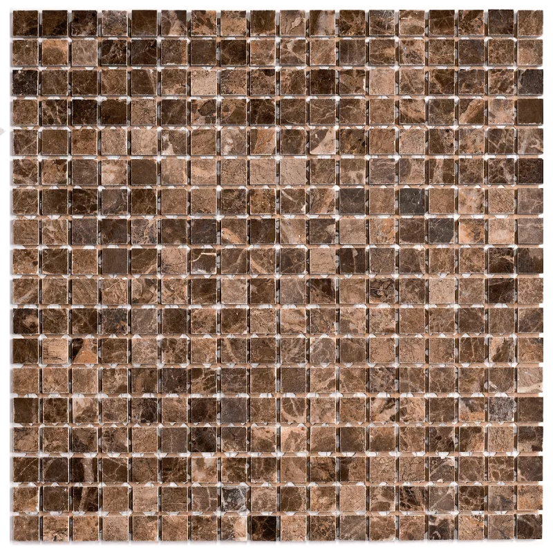 Мозаика Bonaparte Mosaics Ferato, 30.5x30.5, под камень, коричневая, полированная