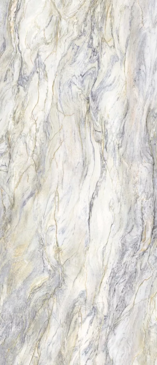 Керамогранит ABK Sensi Nuance Quarzite Fusion Lu3 R, 120x280, под мрамор, серый, полированный