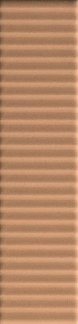 Настенная плитка 41zero42 Biscuit Strip Terra, 5x20, моноколор, оранжевая, матовая