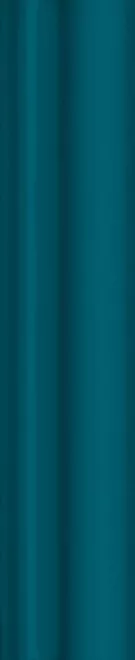 Бордюр Kerama Marazzi Клемансо Багет Граньяно бирюзовый, 3x15, моноколор, голубой, глянцевый