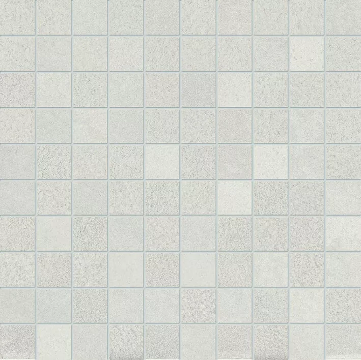 Мозаика Ergon Tr3nd Mosaico  White, 30x30, под мозаику, белая, матовая
