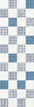 Декор Imola Ceramica Play PLAY126DL, 20x60, геометрия, голубой, матовый