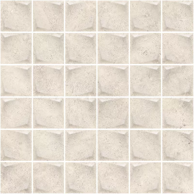 Мозаика Paradyz Dream Grey Mozaika, 29.8x29.8, под камень, бежевая, матовая