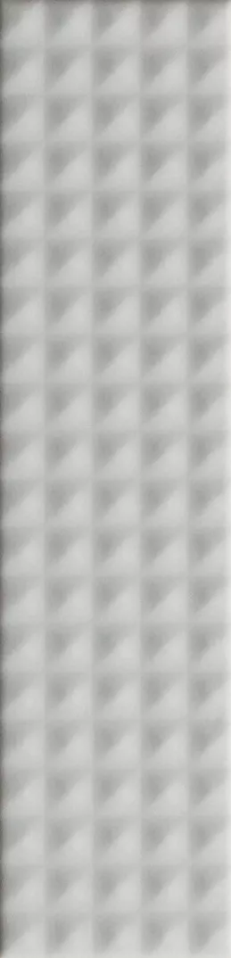Настенная плитка 41zero42 Biscuit Stud Bianco, 5x20, моноколор, серая, матовая