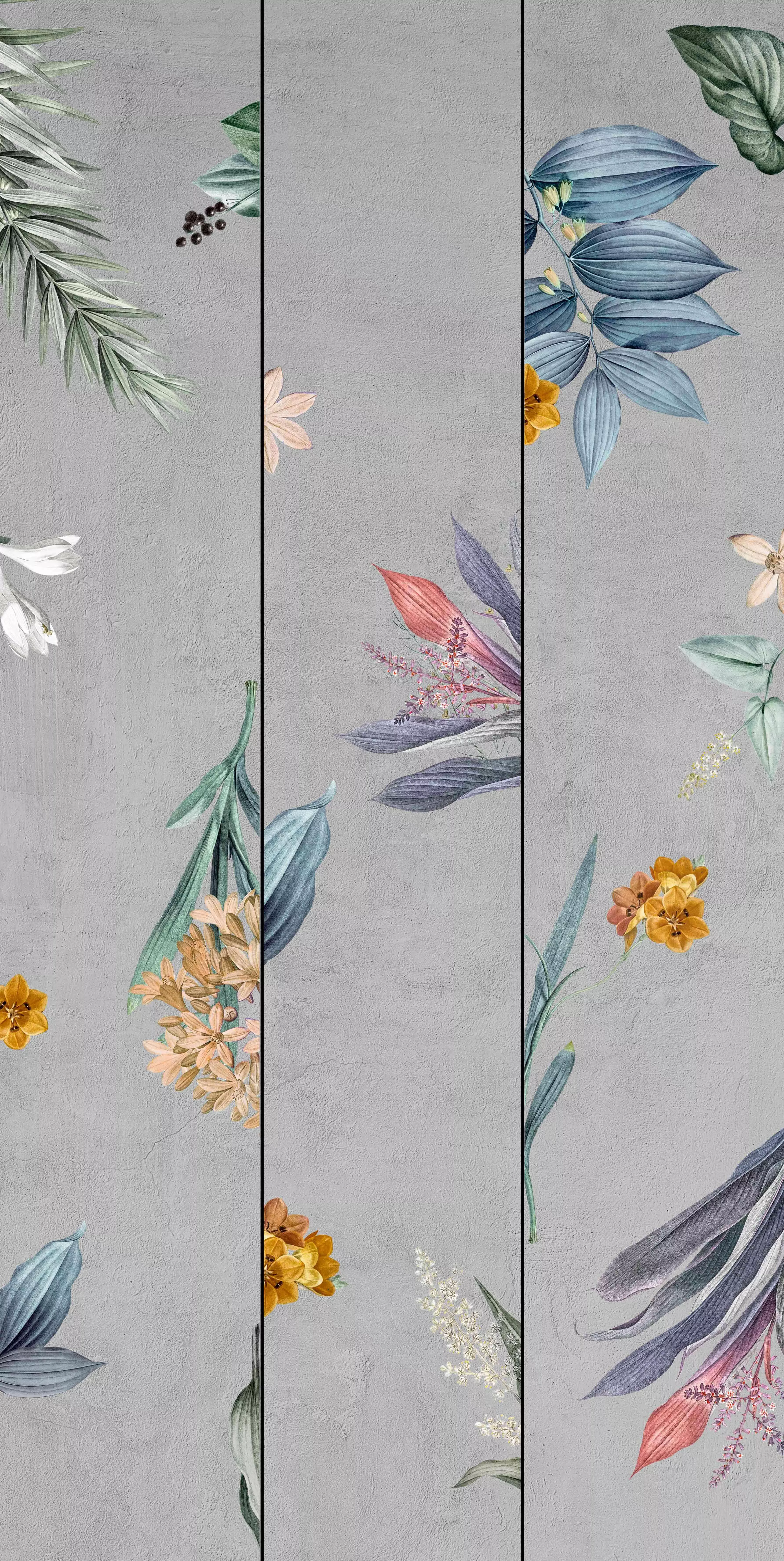 Вставка Creto Frida Spring, 30x60, под бетон, мультиколор, матовая