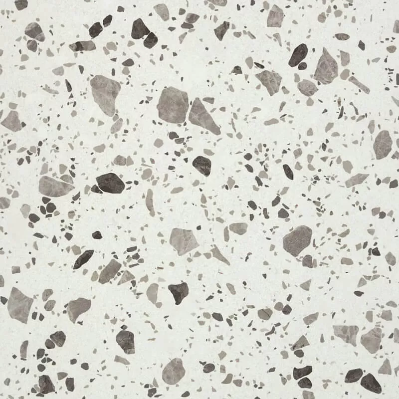 Напольная плитка STiles Ceramic Azzo Grey, 60x60, имитация терраццо, серая, матовая