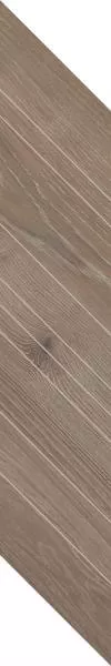 Декор Paradyz Wildland Naturale Chevron Lewy, 14.8x88.8, под дерево, коричневый, фактурный