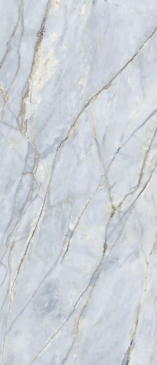 Керамогранит ABK Sensi Nuance Deep River SF3 R, 120x280, под мрамор, голубой, сатинированный