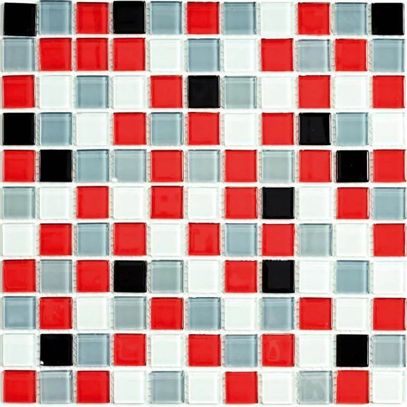 Мозаика Bonaparte Mosaics Joker, 30x30, моноколор, мультиколор, глянцевая