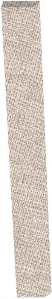 Плинтус Sant'Agostino Tailorart Battiscopa Sand, 7.3x90, под текстиль, бежевый, матовый