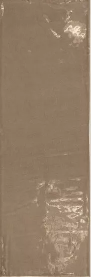 Настенная плитка Equipe Country Tobacco, 13.2x40, моноколор, коричневая, глянцевая