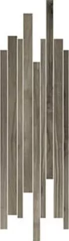 Декор Hi-Wood of Cerim Dark Оak Mod. Lis. Sfal. Luc, 15x40, под дерево, серый, полированный
