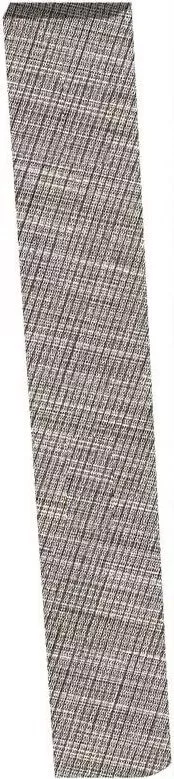 Плинтус Sant'Agostino Tailorart Battiscopa Grey, 7.3x60, под текстиль, серый, матовый