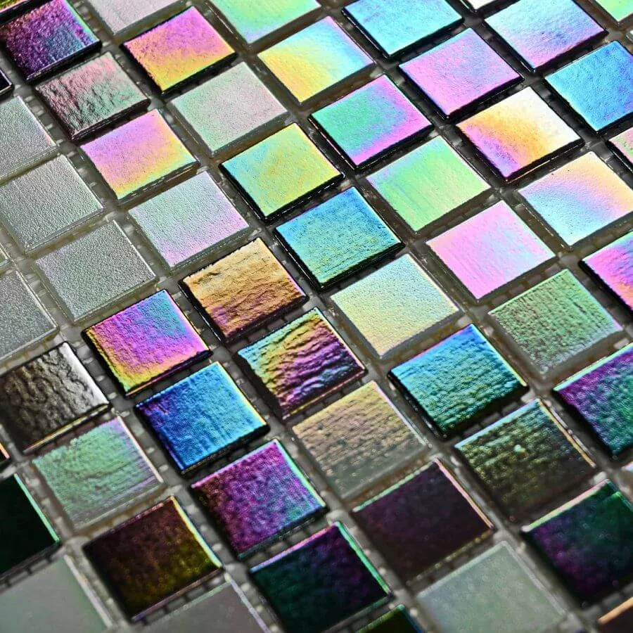 Мозаика Bonaparte Mosaics Pandora 20, 29.8x29.8, моноколор, мультиколор, глянцевая