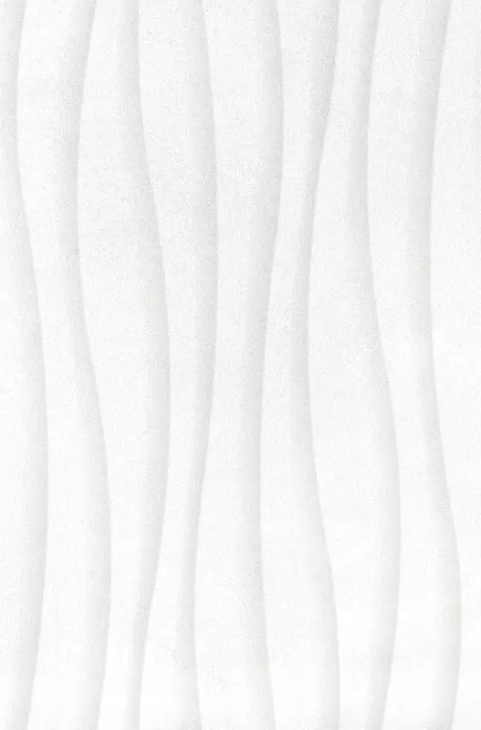 Настенная плитка Ragno Craft Struttura Marea 3D Bianco R2TC, 25x38, под камень, белая, матовая