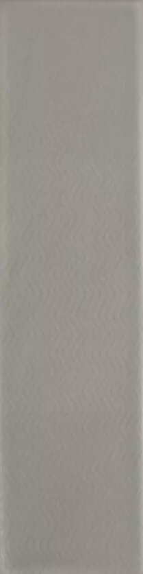 Настенная плитка Wow Gradient Decor Greige Matt, 7.5x30, геометрия, серебряная, матовая