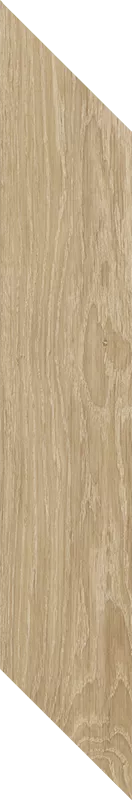 Керамогранит Paradyz Heartwood Honey Chevron Lewy, 9.8x59.8, под дерево, бежевый, матовый
