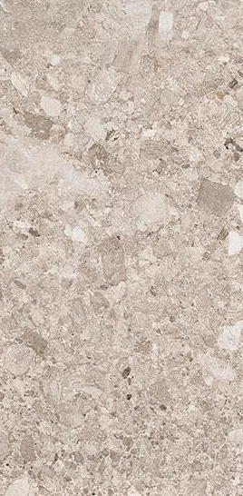 Керамогранит Fioranese Ceramica Frammenta Grigio Chiaro Nat/Ret, 60.4x120.8, имитация терраццо, бежевый, матовый