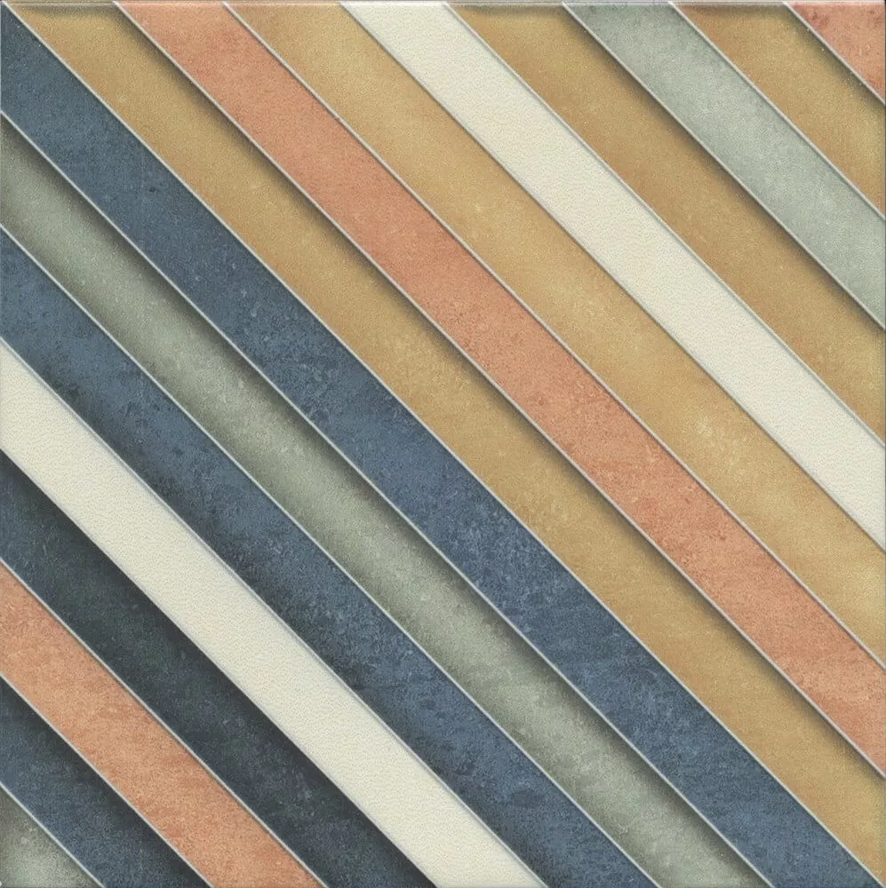 Настенная плитка Kerama Marazzi Фантазия 1 матовый, 20x20, орнамент, мультиколор, матовая