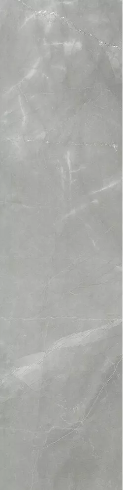 Керамогранит Cerim Timeless Amani Grey Luc  Ret, 30x120, под мрамор, серый, глянцевый