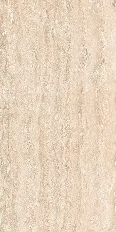 Настенная плитка Azori Ascoli Beige, 31.5x63, под травертин, бежевая, матовая