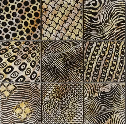 Мозаика Art & Natura Equilibrio 31-MIX1, 30x30, под мозаику, мультиколор, глянцевая