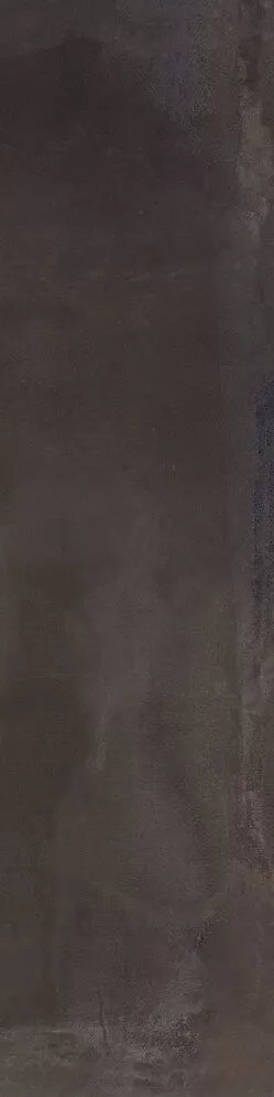Керамогранит ABK Interno 9 Dark Lapp. Rett, 30x120, под металл, чёрный, лаппатированный