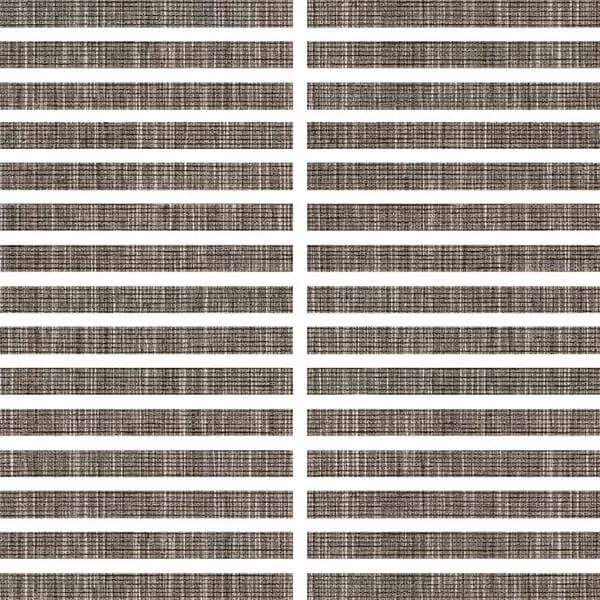 Мозаика Sant'Agostino Tailorart Plus Brown, 30x30, под текстиль, коричневая, матовая