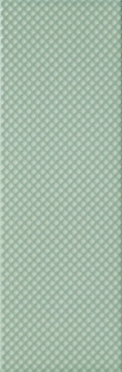 Настенная плитка Tubadzin Selvo Bar Green, 7.8x23.7, моноколор, зелёная, глянцевая