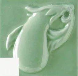 Декор Ceramica Grazia Listelli Melanzana Bianco, 6.5x6.5, кухонная тематика, белый, глянцевый